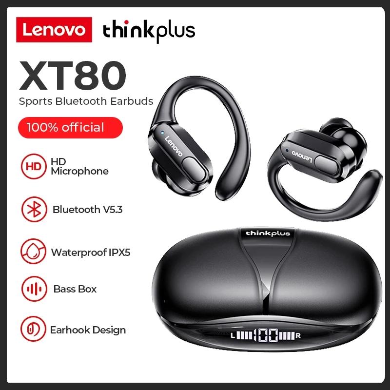 Lenovo Thinkplus XT80  ̾,   TWS   ̾ , HiFi ׷  